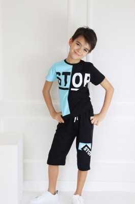 HARİKA KİDS Erkek Çocuk Bisiklet Stop Baskılı Kısa Kollu Basic Kaprili Takım 6-9 Yaş tfy3113-stop-65-69yas HARİKA KİDS Erkek Çocuk Bisiklet Stop Baskılı Kısa Kollu Basic Kaprili Takım 6-9 Yaş tfy3113-stop-65-69yas
