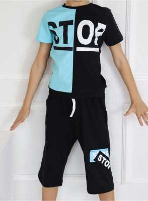 HARİKA KİDS Erkek Çocuk Bisiklet Stop Baskılı Kısa Kollu Basic Kaprili Takım 6-9 Yaş tfy3113-stop-65-69yas HARİKA KİDS Erkek Çocuk Bisiklet Stop Baskılı Kısa Kollu Basic Kaprili Takım 6-9 Yaş tfy3113-stop-65-69yas