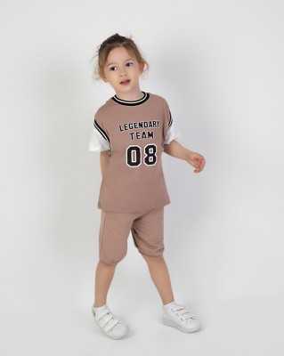 HARİKA KİDS Erkek Çocuk Legendary Baskılı Kısa Kollu Diz Altı Basketball Şortlu Basic Takım 2-5 Yaş tfy8564-90-legendry-25 HARİKA KİDS Erkek Çocuk Legendary Baskılı Kısa Kollu Diz Altı Basketball Şortlu Basic Takım 2-5 Yaş tfy8564-90-legendry-25