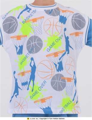 HARİKA KİDS Erkek ÇocukBasketball Baskılı Kısa Kollu Basic Kaprili Takım 5-9 Yaş tfy8606-113.99-69yas HARİKA KİDS Erkek ÇocukBasketball Baskılı Kısa Kollu Basic Kaprili Takım 5-9 Yaş tfy8606-113.99-69yas