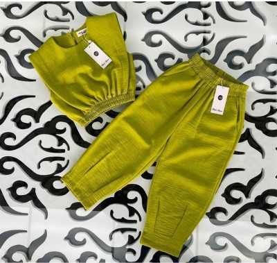 Hilal Akıncı Kids Kız Çocuk Vatkalı Keten Bluz Paçada Pens Detaylı Harem Pantolon 2'li Takım TYC00784128972 Hilal Akıncı Kids Kız Çocuk Vatkalı Keten Bluz Paçada Pens Detaylı Harem Pantolon 2'li Takım TYC00784128972