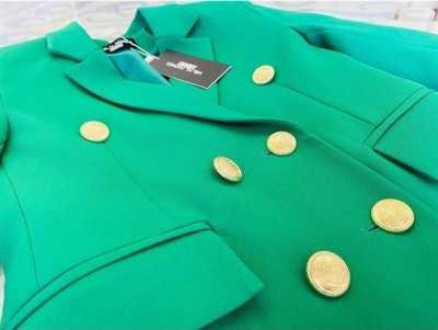 Hilal Akıncı Kids Kız Çocuk Gold Düğmeli Blazer Ceket Renkli Şort 2'li Takım HA-225 Hilal Akıncı Kids Kız Çocuk Gold Düğmeli Blazer Ceket Renkli Şort 2'li Takım HA-225