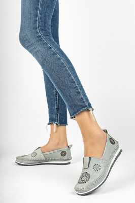Deripabuc Hakiki Deri Silver-g Kadın Deri Casual Ayakkabı Dp16-0066 DP16-0066 Deripabuc Hakiki Deri Silver-g Kadın Deri Casual Ayakkabı Dp16-0066 DP16-0066