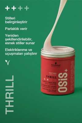 Osis Thrill Elastik Lifli Gum Şekillendirici Orta Tutuş 100ml | Parlaklık Veren Gum Wax 4045787314014