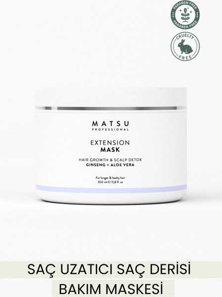 MATSU Extension Fast Hair Extension Auxiliary Hair Skin Care Mask 350ml 8683659932339