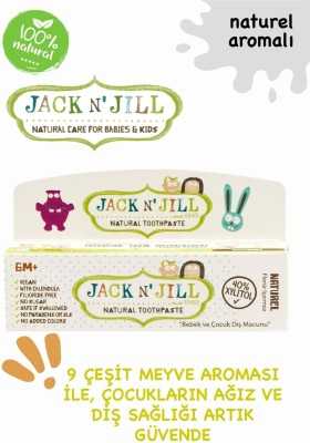 Jack N'Jill Jack N' Jill Doğal Diş Macunu Aromasız JJN5