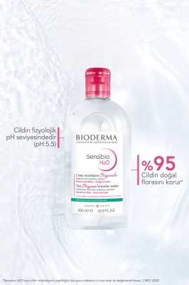 Bioderma Sensibio H2O Micellar Makyaj Temizleme Suyu Hassas ve Normal Ciltler 500 ml 3401345935571