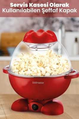 GoldMaster Patpat Geniş Hazneli Yağlı Yağsız Mısır Patlatma Pop Corn Makinesi GM-423B