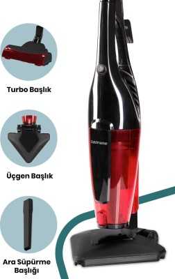 GoldMaster Joker Turbo Başlıklı 5 Özel Filtreli Cyclone Dikey Ve Elde Elektrikli Süpürge 5 Yıl Garantili GM7545R GoldMaster Joker Turbo Başlıklı 5 Özel Filtreli Cyclone Dikey Ve Elde Elektrikli Süpürge 5 Yıl Garantili GM7545R
